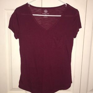 Maroon Top